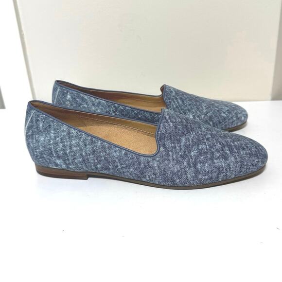 Vionic Women’s Size 10 WIDE Willa II Slip On Loafer Flats Shoes Denim Blue - Picture 1 of 10